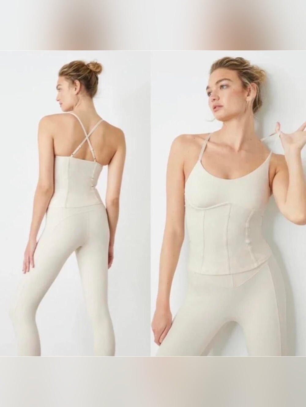 NWT Le Ore Postino Tank S Corset Bandier